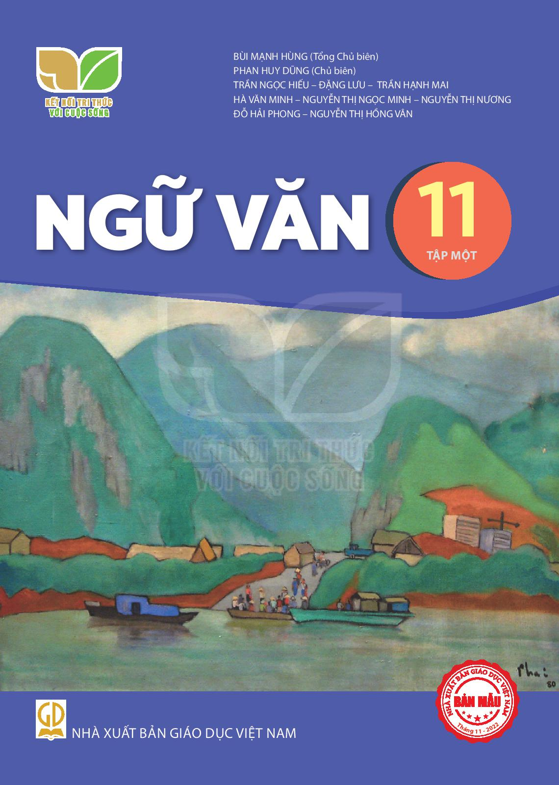 Download SGK Ngữ văn 11 Tập 1 - Kết Nối Tri Thức