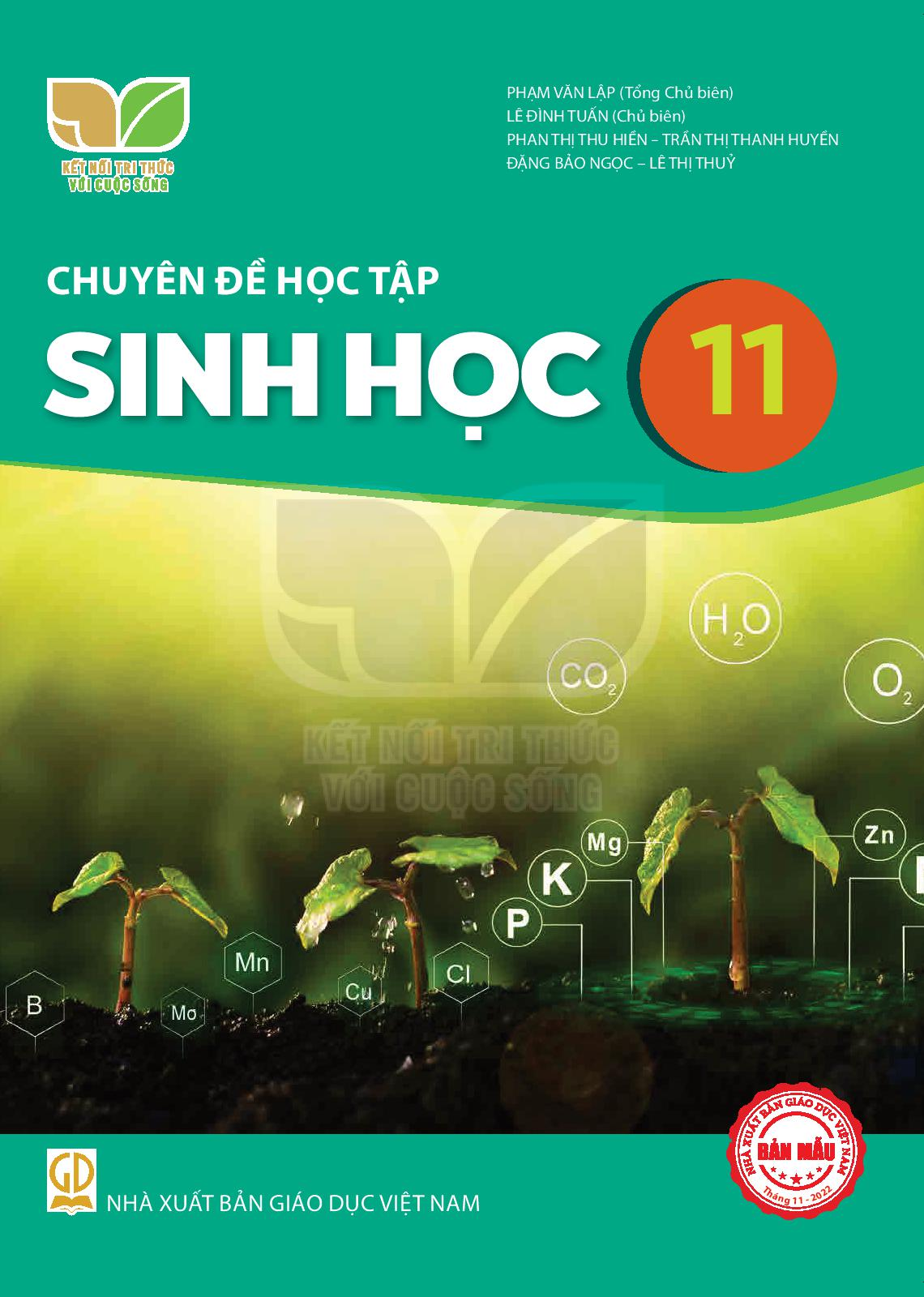 Download Chuyên đề Sinh học 11 - Kết Nối Tri Thức