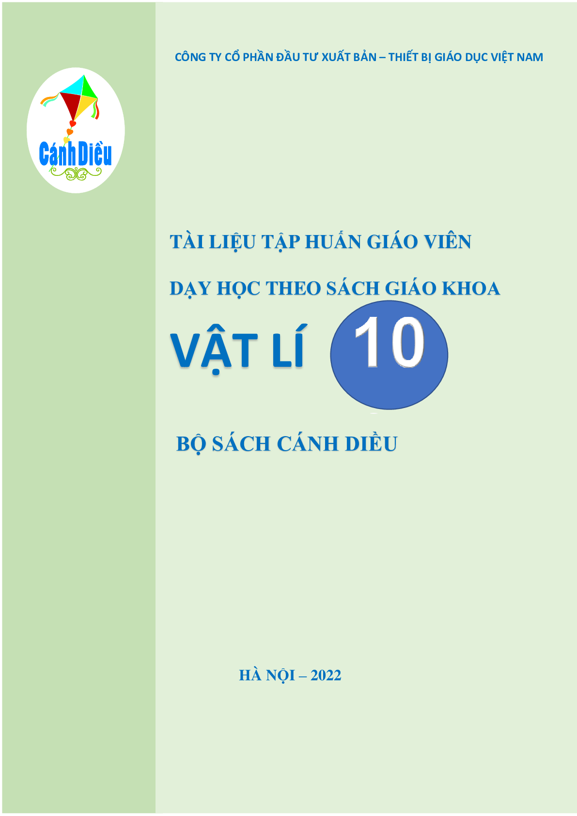 Download BDGV Vật lí 10 - Cánh Diều