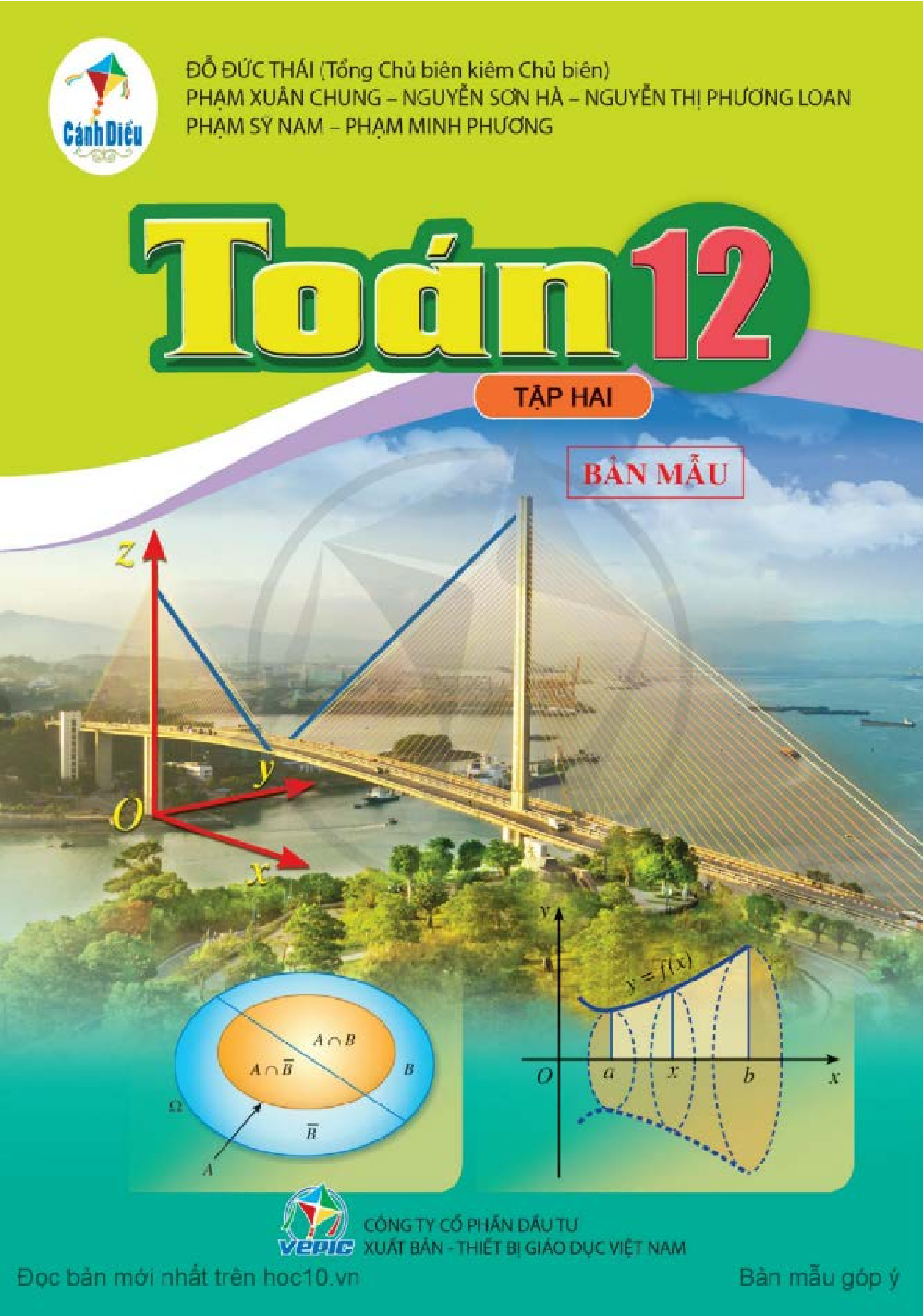 Download SGK Toán 12 Tập 2 - Cánh Diều