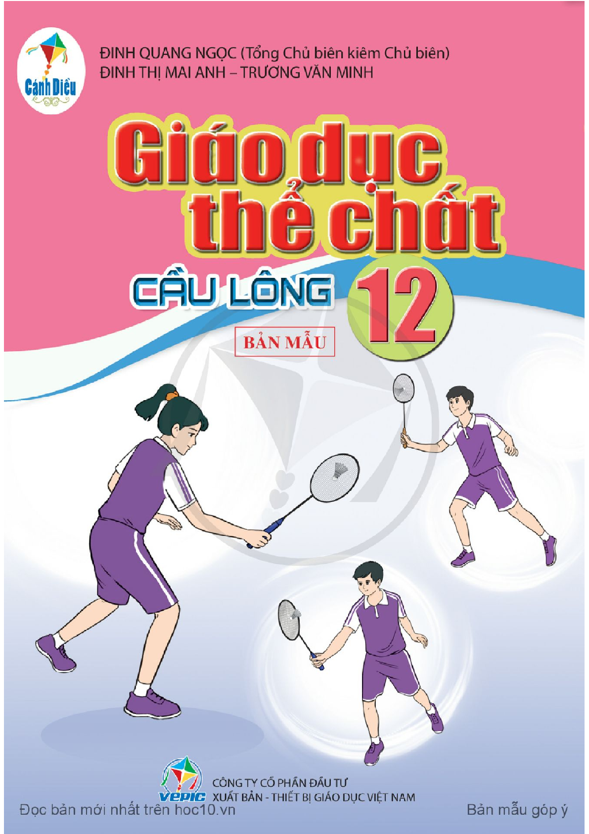 Download SGK GDTC 12 &#8211; Cầu lông - Cánh Diều