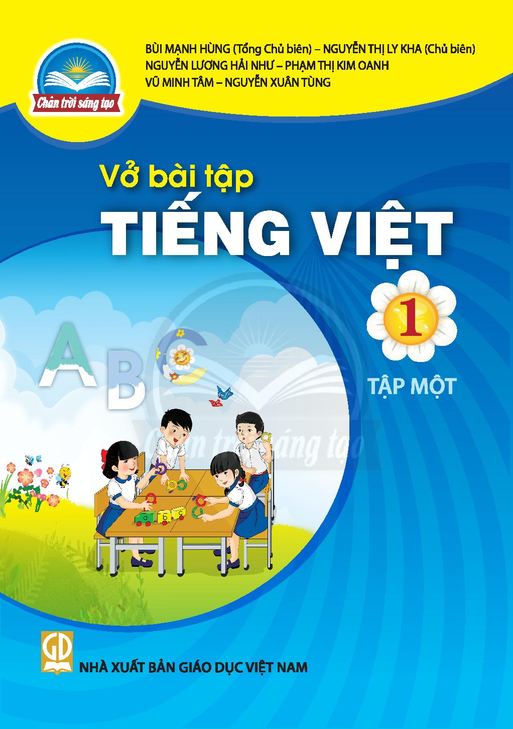 Download SBT Tiếng Việt 1 Tập 1 - Trân trời sáng tạo