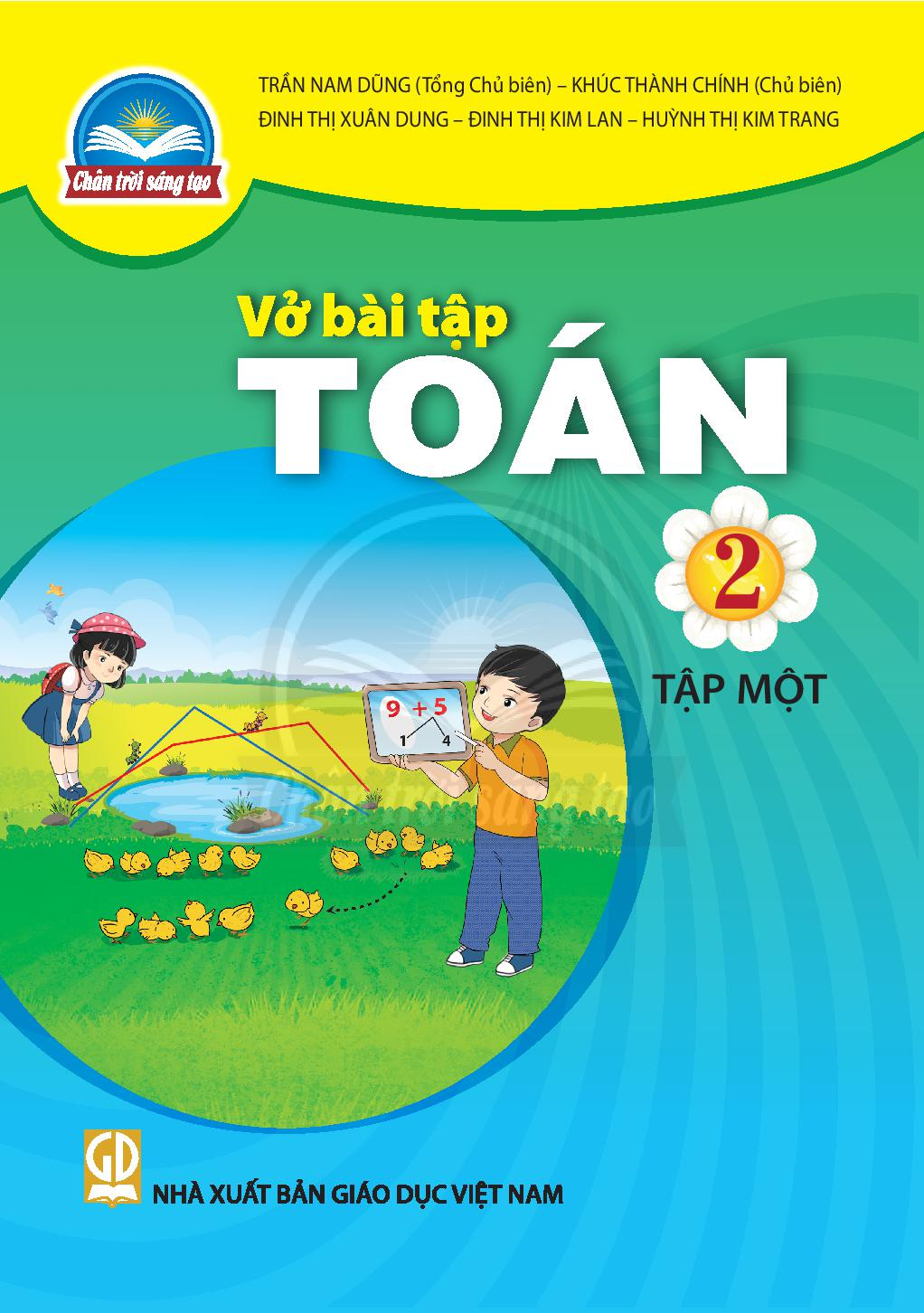 Download SBT Toán 2 Tập 1 - Trân trời sáng tạo