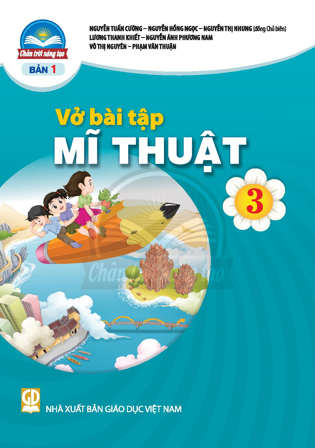 Download SBT Mĩ thuật 3 Bản 1 - Trân trời sáng tạo