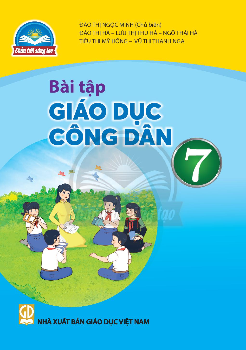 Download SBT Giáo dục công dân 7 - Trân trời sáng tạo