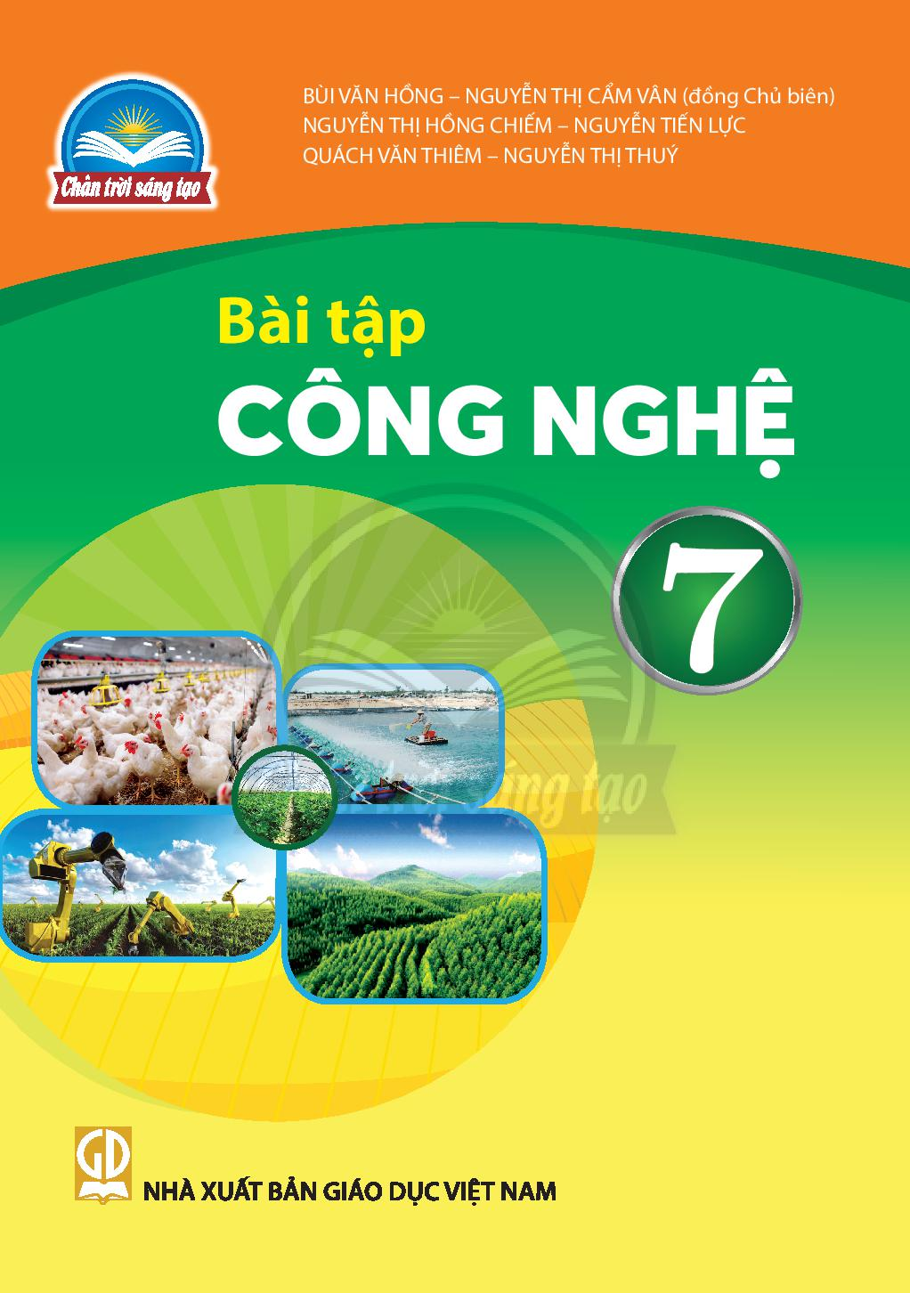 Download SBT Công nghệ 7 - Trân trời sáng tạo