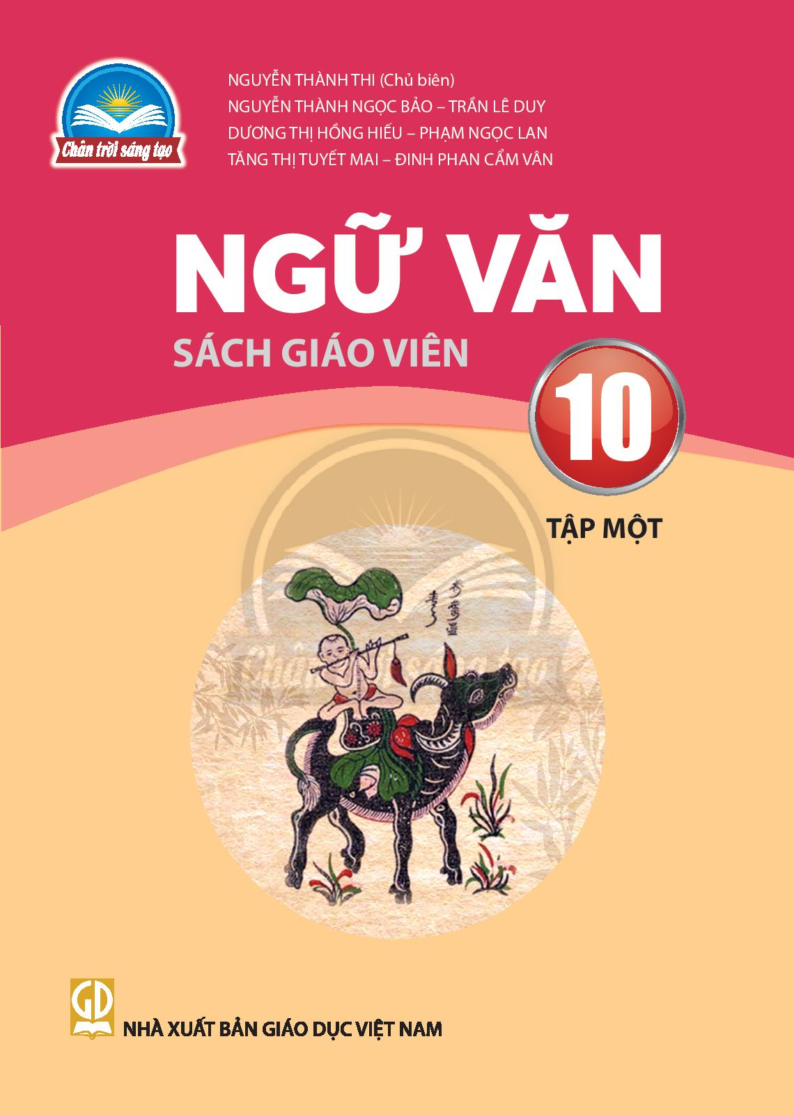 Download SGV Ngữ văn 10 Tập 1 - Trân trời sáng tạo