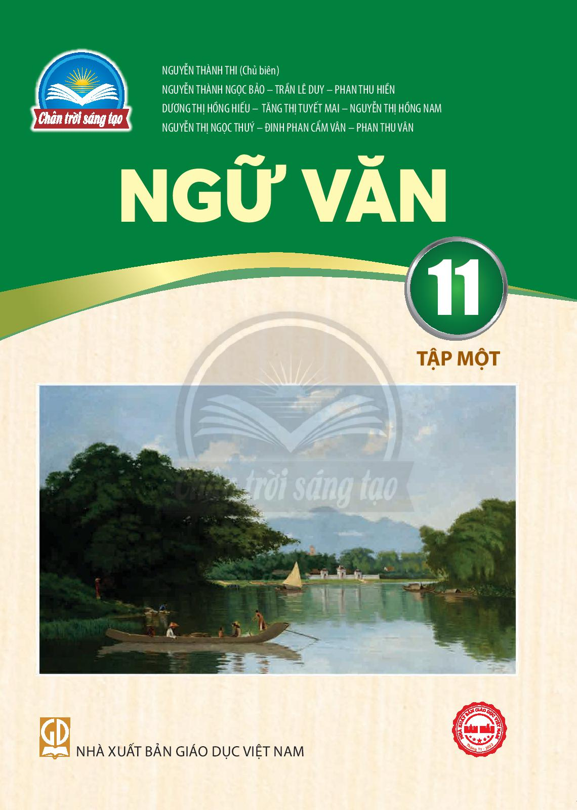 Download SGK Ngữ văn 11 Tập 1 - Trân trời sáng tạo