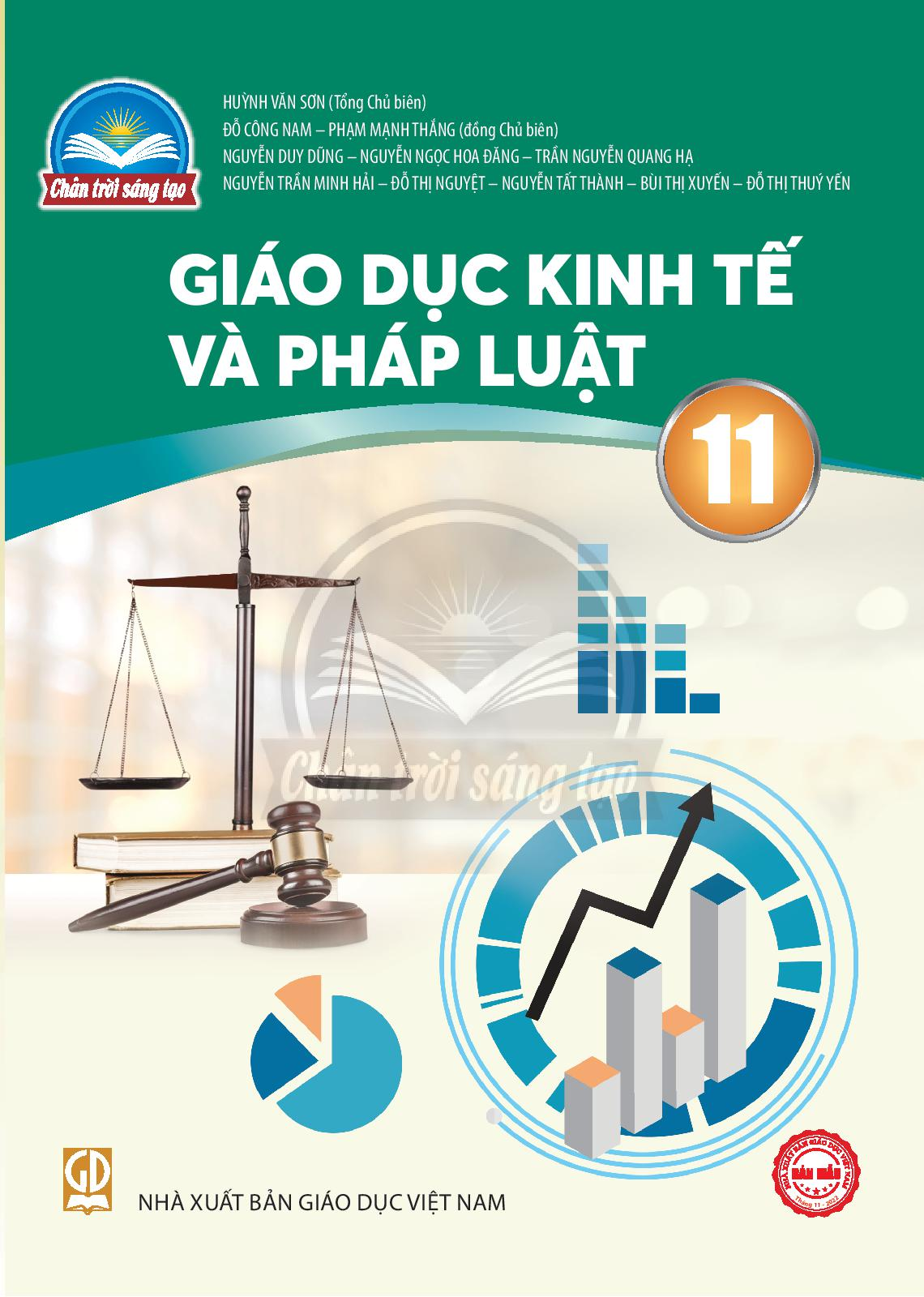 Download SGK Giáo dục KT&amp;PL 11 - Trân trời sáng tạo