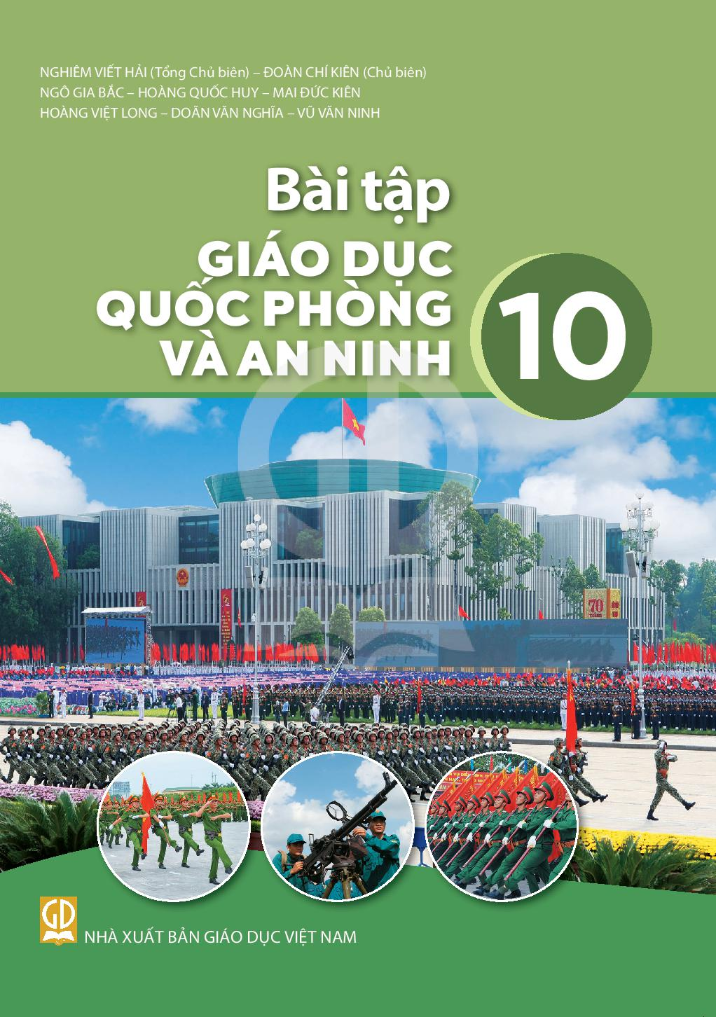 SBT Giáo dục QP&amp;AN 10 - Kết Nối Tri Thức